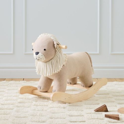 Plush Lion Rocker