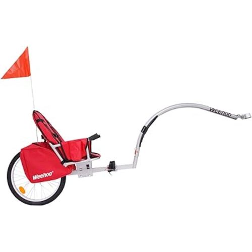 Weehoo Blast Bike Trailer, Red, One Size