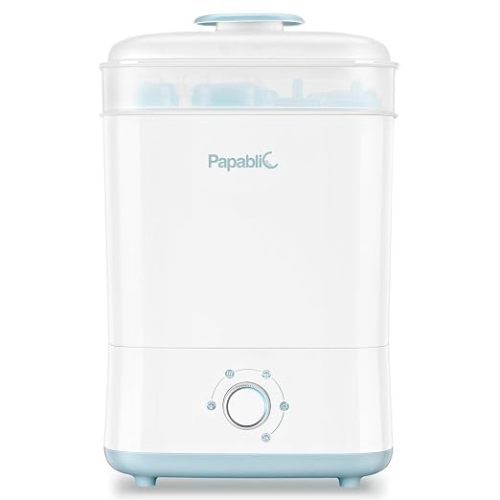 Papablic Baby Bottle Sterilizer and Dryer Pro, 10 Bottles Large Capacity