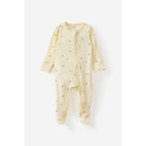 Organic Pointelle Zip Romper
