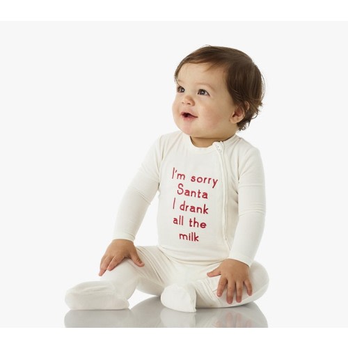 Sorry Santa I Drank All The Milk  Baby Pajama