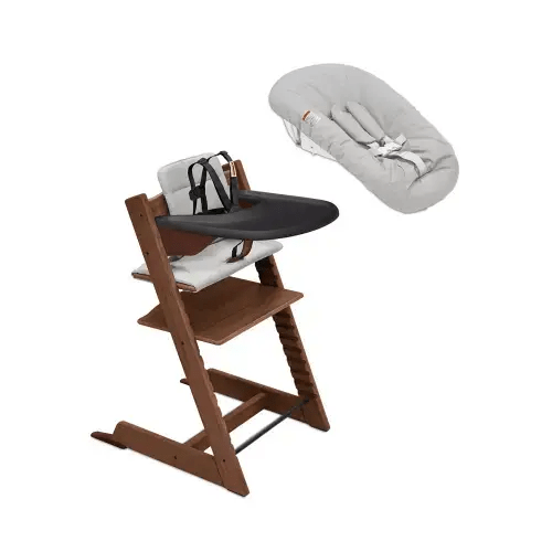 Tripp Trapp® High Chair², Newborn & Baby set with Cushion & Tray