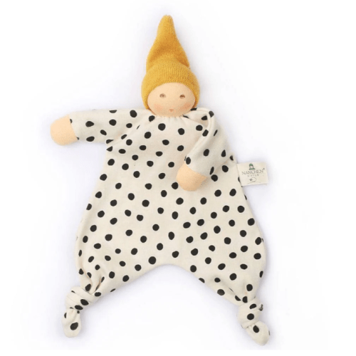 Organic Little Dot Blanket Doll