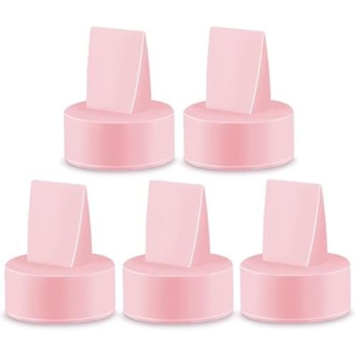 Maymom Duckbill Valves Compatible with Spectra S1 S2 9 Plus Dew 350 Not Original Spectra Pump Parts S2 Accessories Replace Valve (Pink, 5ct)