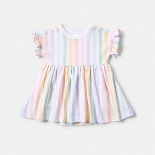 Short Sleeve Bodysuit Dress - Kmart