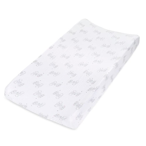 essentials cotton muslin changing pad cover