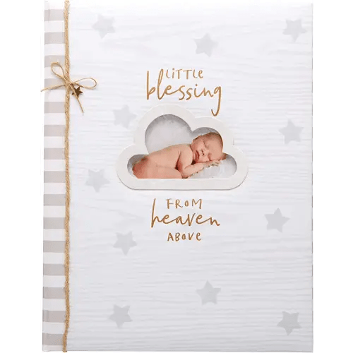 C.R. Gibson Little Blessing Baby Memory Book for Newborns, 64 pgs., 8 3/4" x 11 1/4"