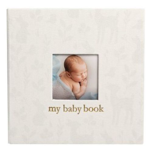 Pearhead Square Baby Memory Book - Woodland Print