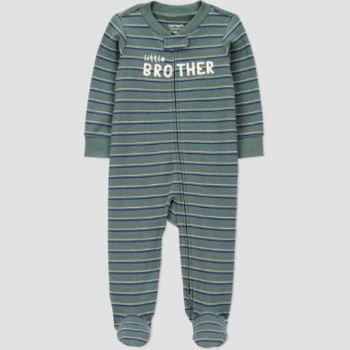 Carter's Just One You® Baby Boys' Little Brother Sleep N' Play - Green 6M