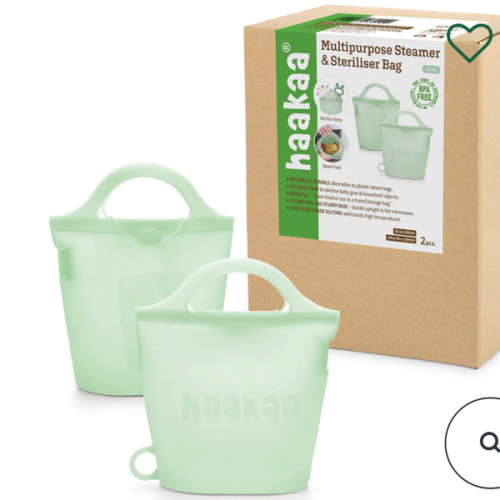 Haakaa USA Haakaa Multipurpose Steamer & Steriliser Bag | EarthHero