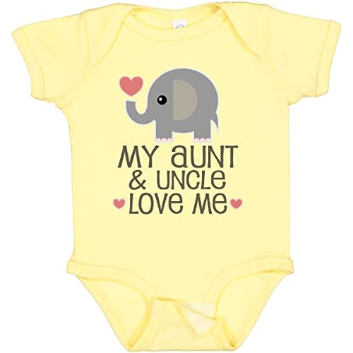 inktastic Aunt and Uncle Love Me Nephew Baby Bodysuit