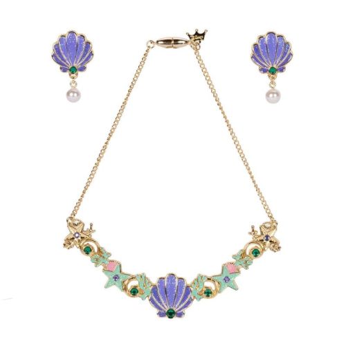 Disney Princess Ariel Jewelry Set Costume Accessories