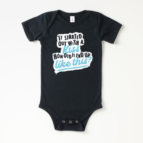 The How Did It End Up Like This? Blue Onesie | All The Small Tees