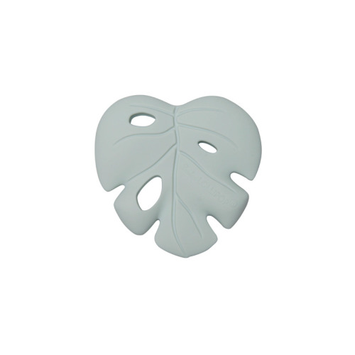 Loulou Lollipop Monstera Silicone Teether Mint