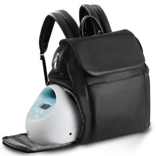 Breast Pump Backpack, Breast Feeding Bag w/Ice Pack, Fits for S1/S2, Pumping Accessories & Breastmilk Storage, Portable Pump Carrying Case for Family