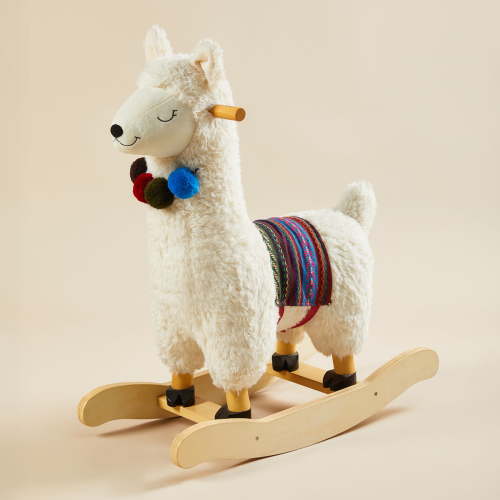 Plush Llama Rocking Horse for Toddlers | Labebe