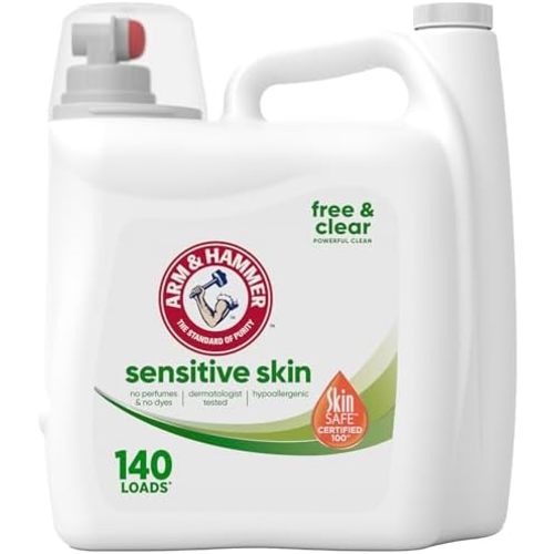 ARM & HAMMER Sensitive Skin Free & Clear Liquid Laundry Detergent
