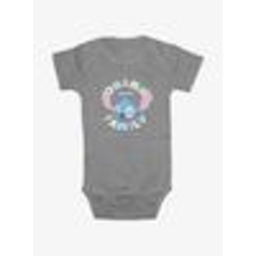 Disney Lilo & Stich Ohana Means Family Infant Bodysuit - GREY | BoxLunch