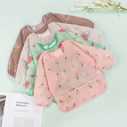 baby feeding bodysuit bib skirt band adjustable waist soft - Temu