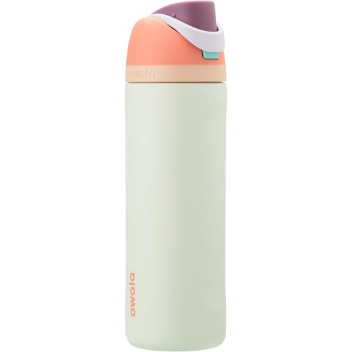 Owala FreeSip Insulated Stainless Steel Water Bottle with Straw for Sports, Travel, and School BPA-Free Sports Water Bottle, 24 oz, Surfs Edge