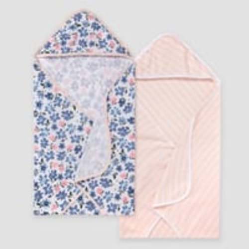 Burt's Bees Baby Organic Hooded 2 Pack Towels