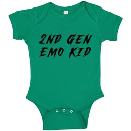 2nd Generation Emo Kid Baby One Piece Bodysuit Or Toddler Shirt Emo Daddy and Mommy Gift