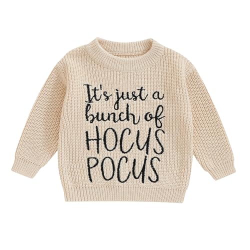 Toddler Baby Girl Boy Knit Football Sweater Long Sleeve Pumpkin Sweasthirt Fall Winter Clothes Football Outfit
