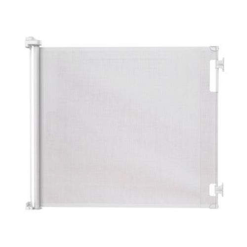 Perma Child Safety 71" Wide x 41" Tall Retractable Baby Gate - 3122 - White