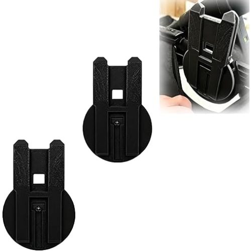 Wagon Adapter 2 Pack Compatible with Evenflo Pivot Xplore Wagon Slide In Connector Attachment Bracket Black