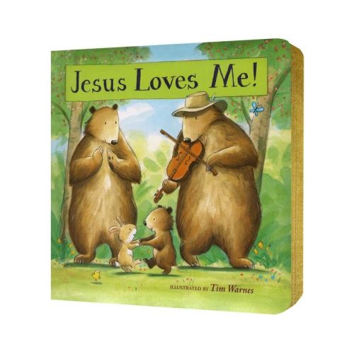 Jesus Loves Me! - by Tim Warnes (Board Book)