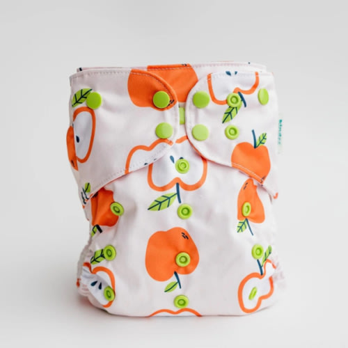 Food: Essentials Pocket Cloth Diaper with Athletic Wicking Jersey, Grows with your Baby