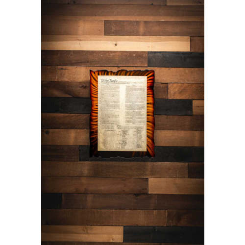 United States Constitution - Metal Wall Hanging – Nine Line Apparel