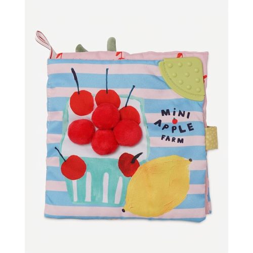 Manhattan Toy Mini-Apple Farm Soft Activity Book for Baby & Toddler