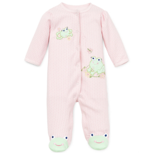 Frog Friends Footed One-Piece