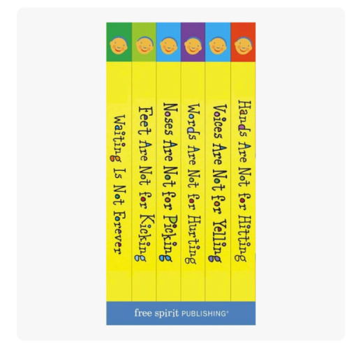 Best Behavior® 6-Book Box Set (Hands are Not for Hitting, Feet are Not for Kicking, Voices are Not for Yelling, Waiting is Not Forever, Words are Not for Hurting, and Noses are Not for Picking)