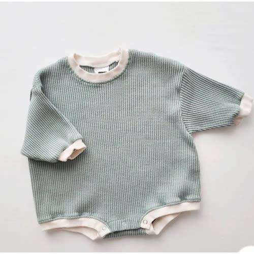 Boho Waffle Sweater Romper – The Boho Bebe