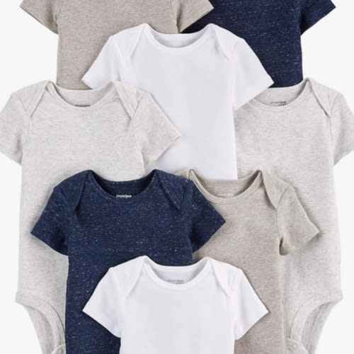 Simple Joys by Carter's Baby 8-Pack Short-Sleeve Bodysuit