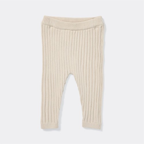 Dymples Baby Organic Cotton Knit Pants - Stone