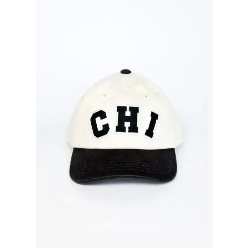 Chi 2-Tone Baseball Cap - Black