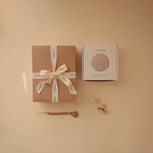 Mushie Newborn Gift Set  | $48 Value
