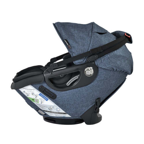 Orbit Baby G5+ Rotating Infant Car Seat - Mélange Navy