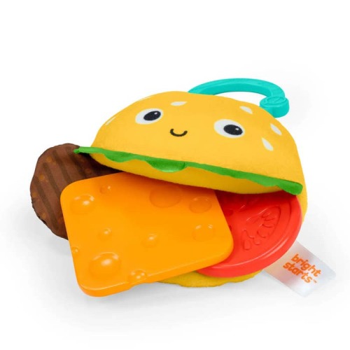 Say Cheeseburger Teether Toy