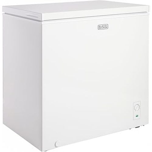 BLACK+DECKER 7.0 Cu. Ft. Chest Freezer, Holds up to 245 Lbs. of Frozen Food with Organizer Basket