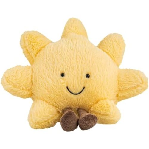 Sun Plush, 12" Sunshine Pillow, Cute Sun Stuffed Animal Plush Toy