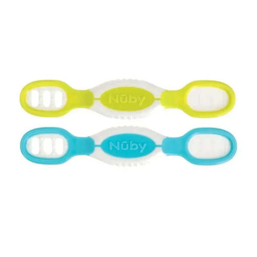 Nuby - Nuby Dip & Scoop Spoons, 2 Pack, Neutral