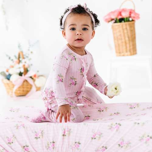 Blooming Bouquet Changing Pad Cover