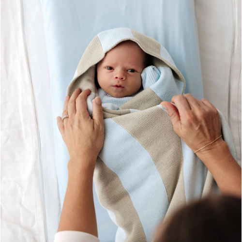 Knit Blanket - Tallow