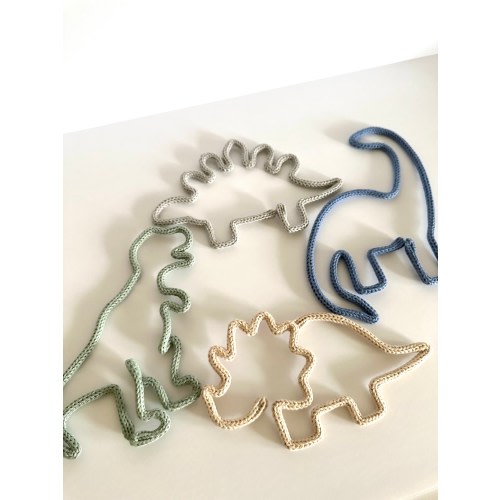 Dinosaurs Knitted Wire Decor| Nursery Decor | Hanging Decor | Wall Art | Wall Decor | Room Decor | Toddler Room | Baby Shower Gift