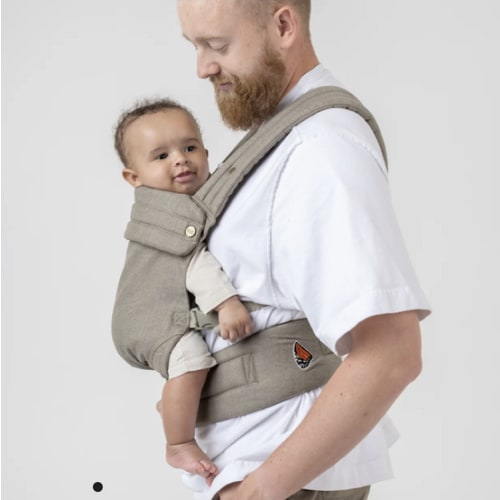 The Monarch Baby Carrier - Charles Herringbone – Mabē