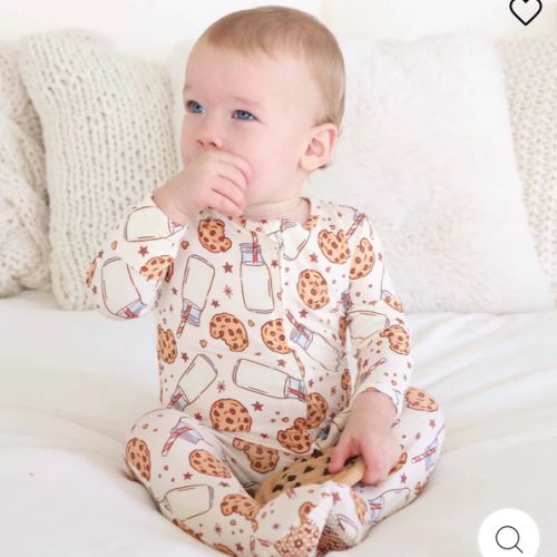 Cookie Cuddles Zipper Footie